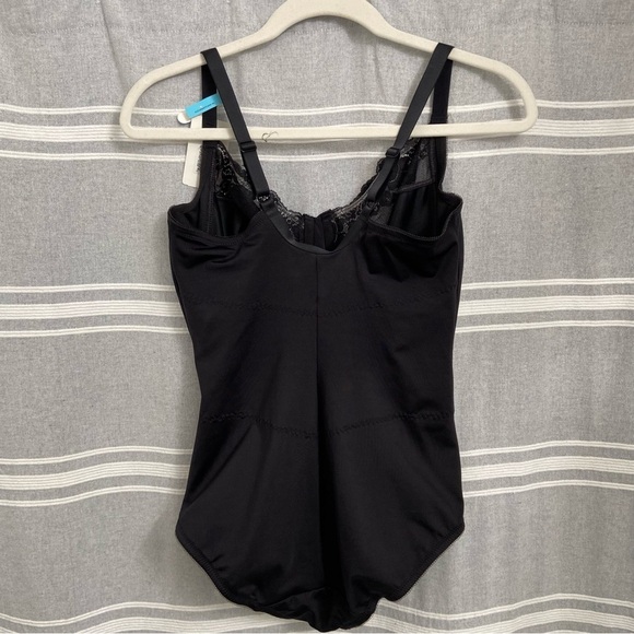 NWT MAIDENFORM / Women's Flexees Embellished Firm Control Bodysuit Size 36C - Picture 3 of 9